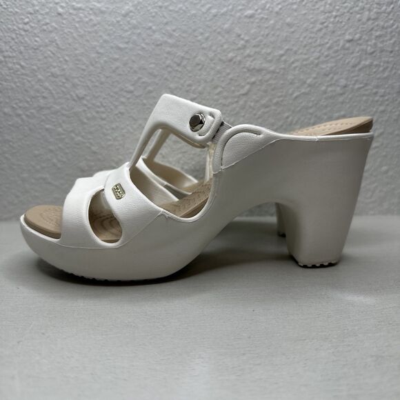 CROCS CYPRUS V HEELED SANDALS - Picture 2 of 7